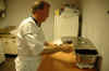 M. Martin en cuisine